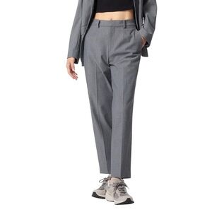 New Uniqlo Women’s Smart Ankle Pants 2-Way Stretch Gray XL NWT